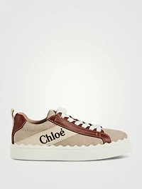 Lauren Canvas And Leather Sneakers