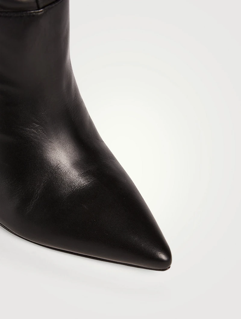 Geni Leather Scrunch Boots