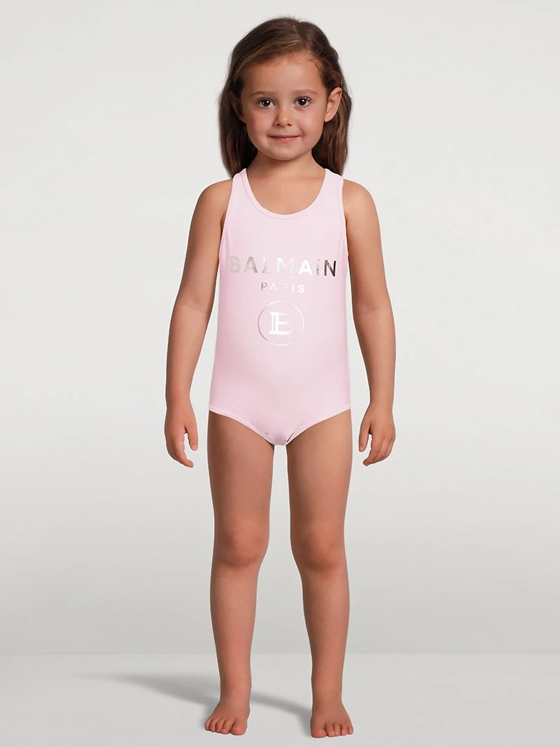 Kids Logo One-Piece Swimsuit