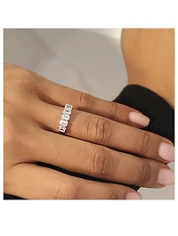 Cassidy Emerald Line Ring