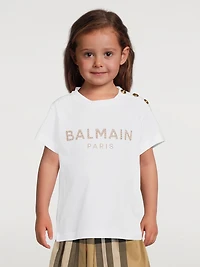 Kids Studded Logo T-Shirt