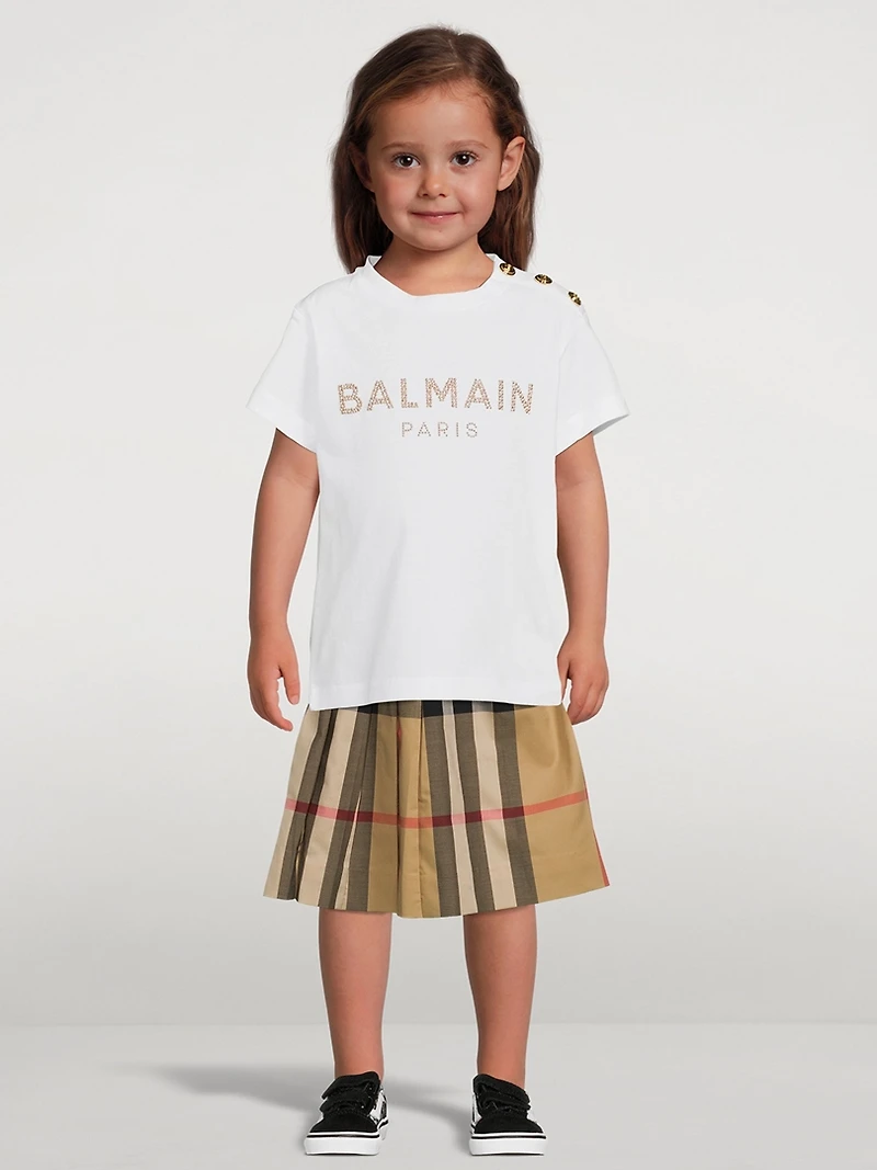 Kids Studded Logo T-Shirt