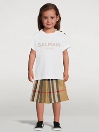 Kids Studded Logo T-Shirt