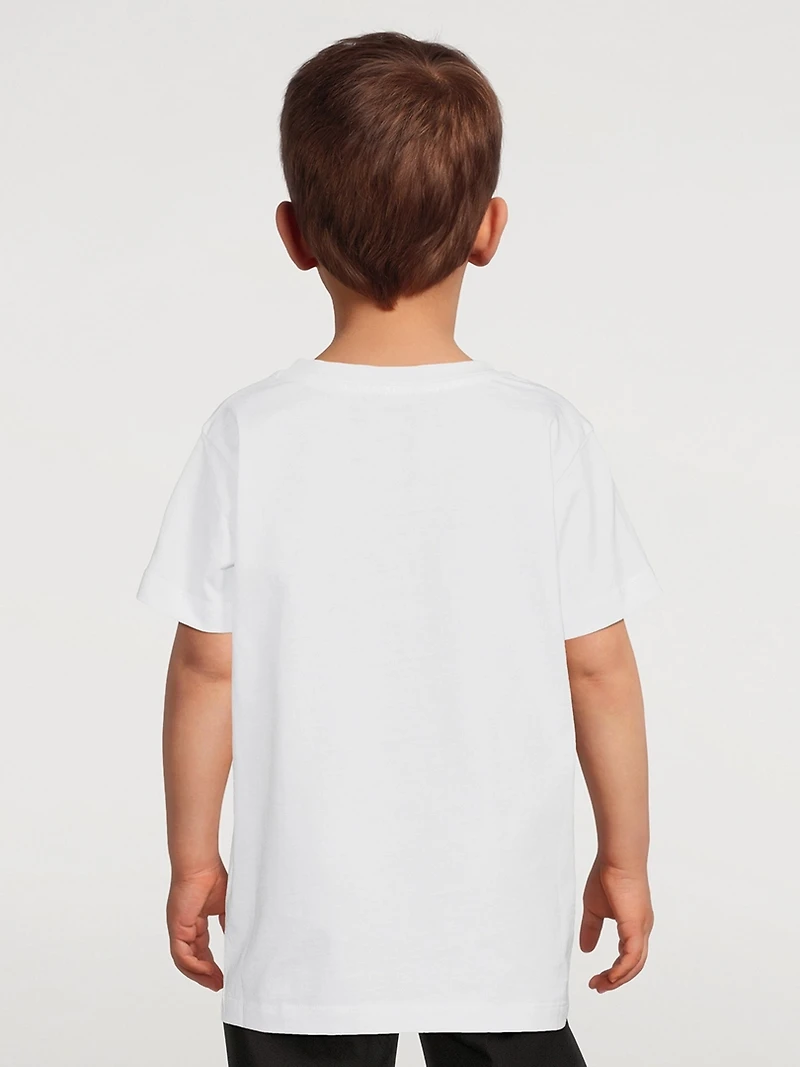 Kids Cotton Box Logo T-Shirt