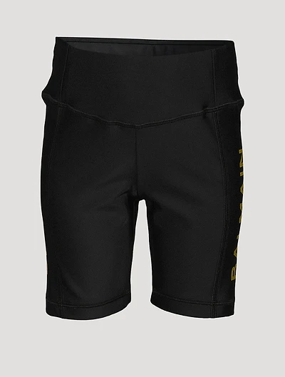 Kids Bike Shorts With Side Logo
