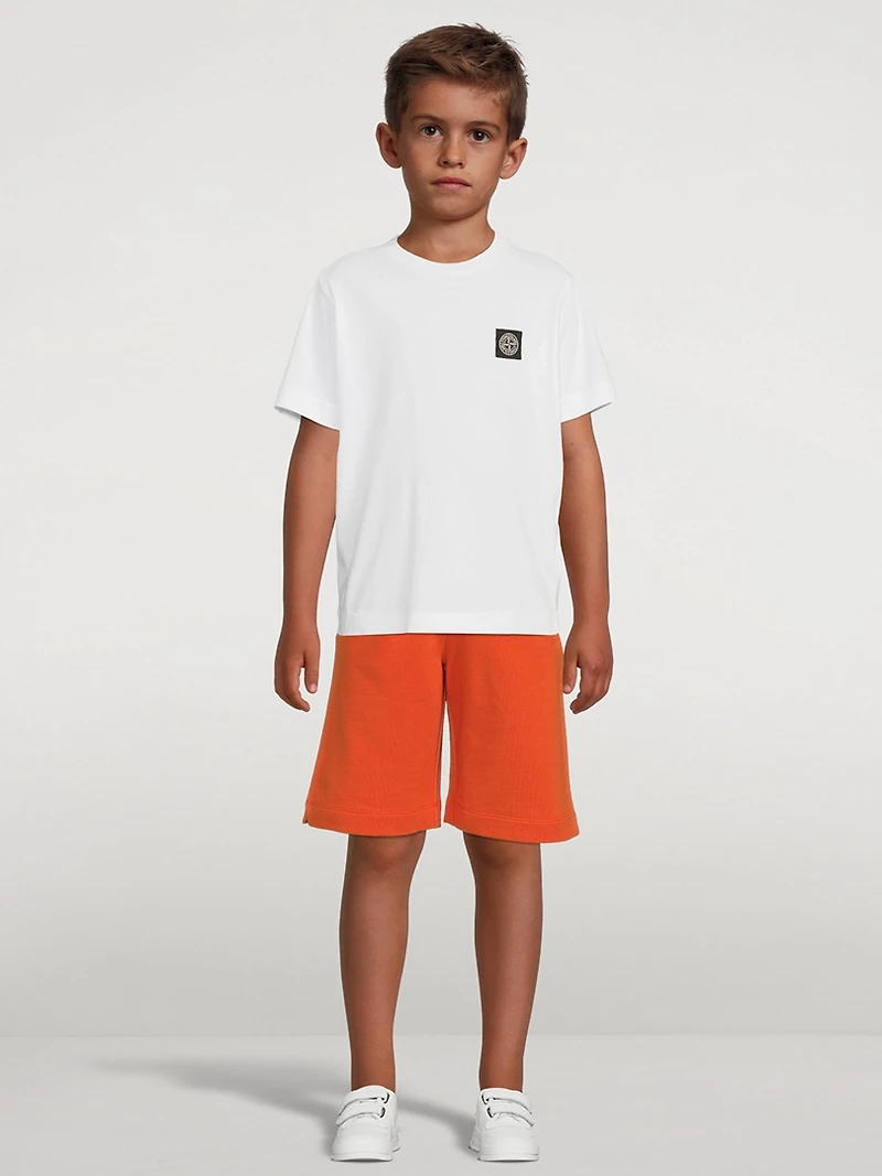 Kids Cotton Bermuda Shorts