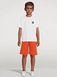 Kids Cotton Bermuda Shorts