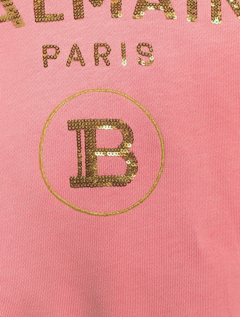 Kids Logo Cropped Hoodie
