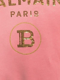 Kids Logo Cropped Hoodie