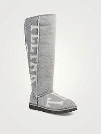 UGG x Telfar Fleece Knee-High Boots