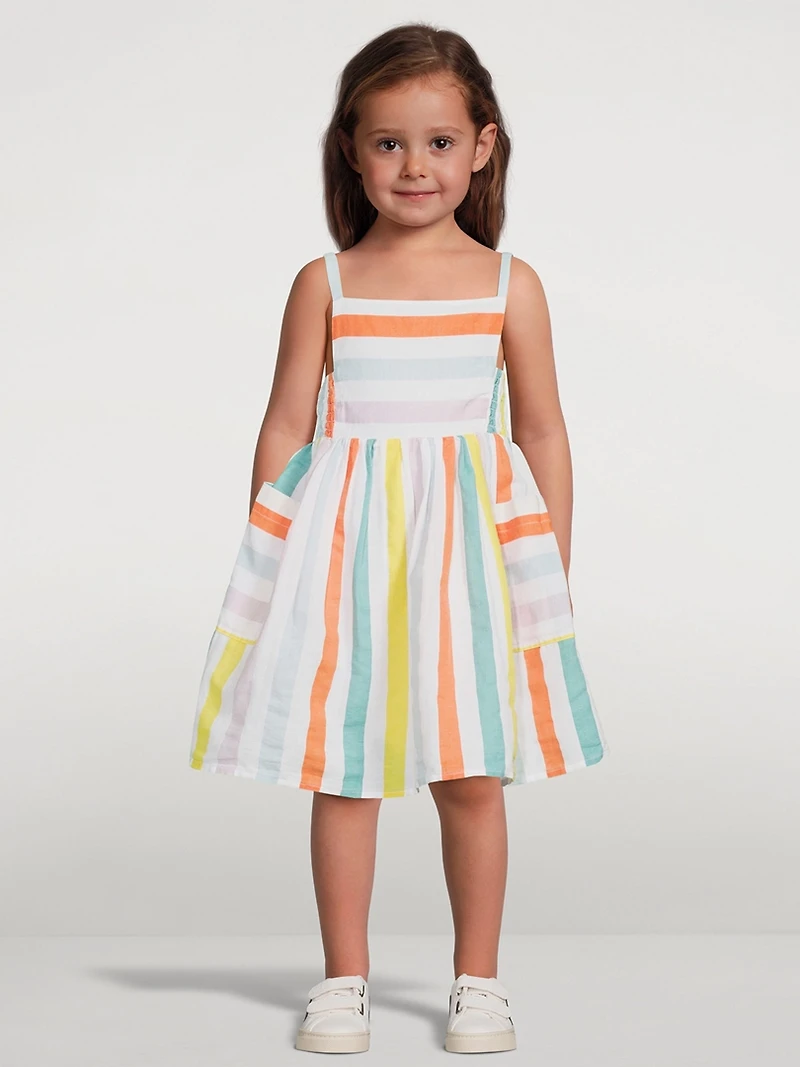 Linen And Cotton Sleeveless Dress