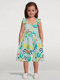 Cotton Voile Sleeveless Dress