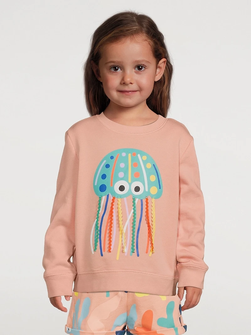 Jellyfish Cotton Sweatshirt