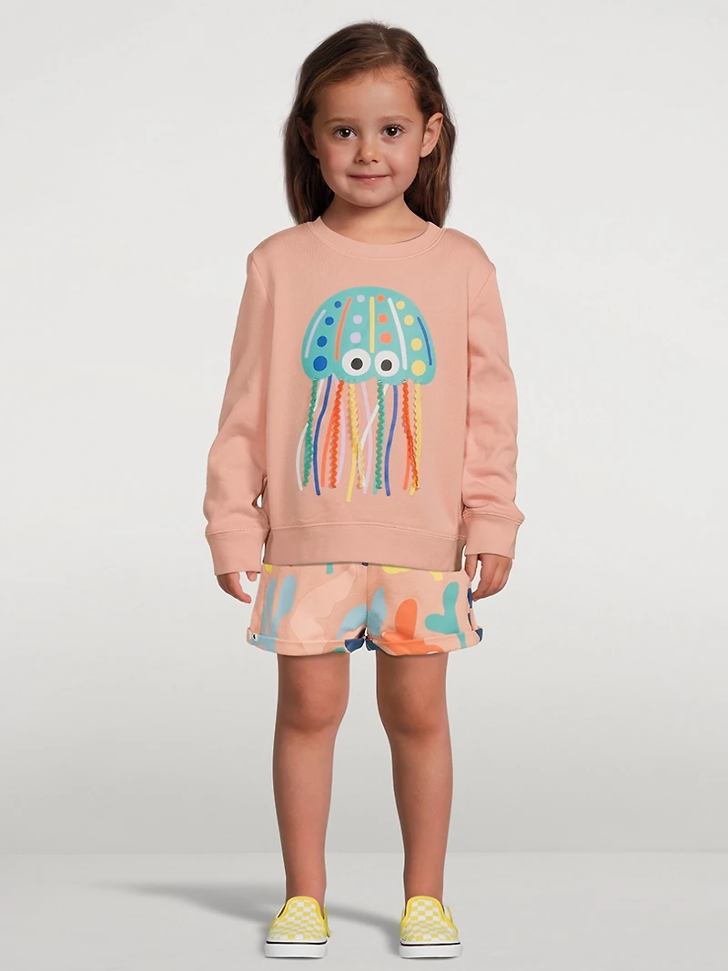 Jellyfish Cotton Sweatshirt