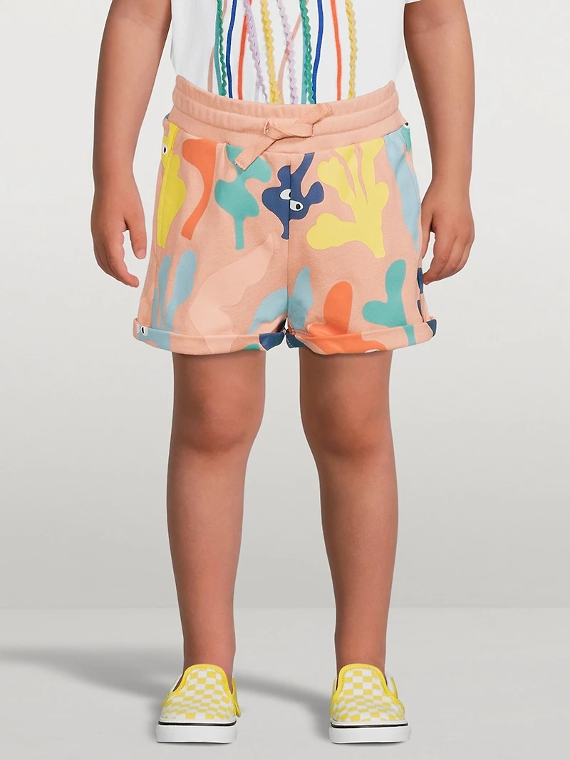 Seaweed Cotton Shorts