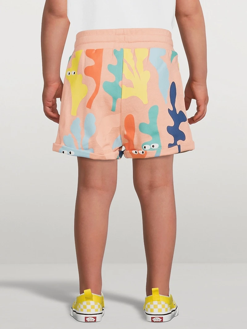 Seaweed Cotton Shorts