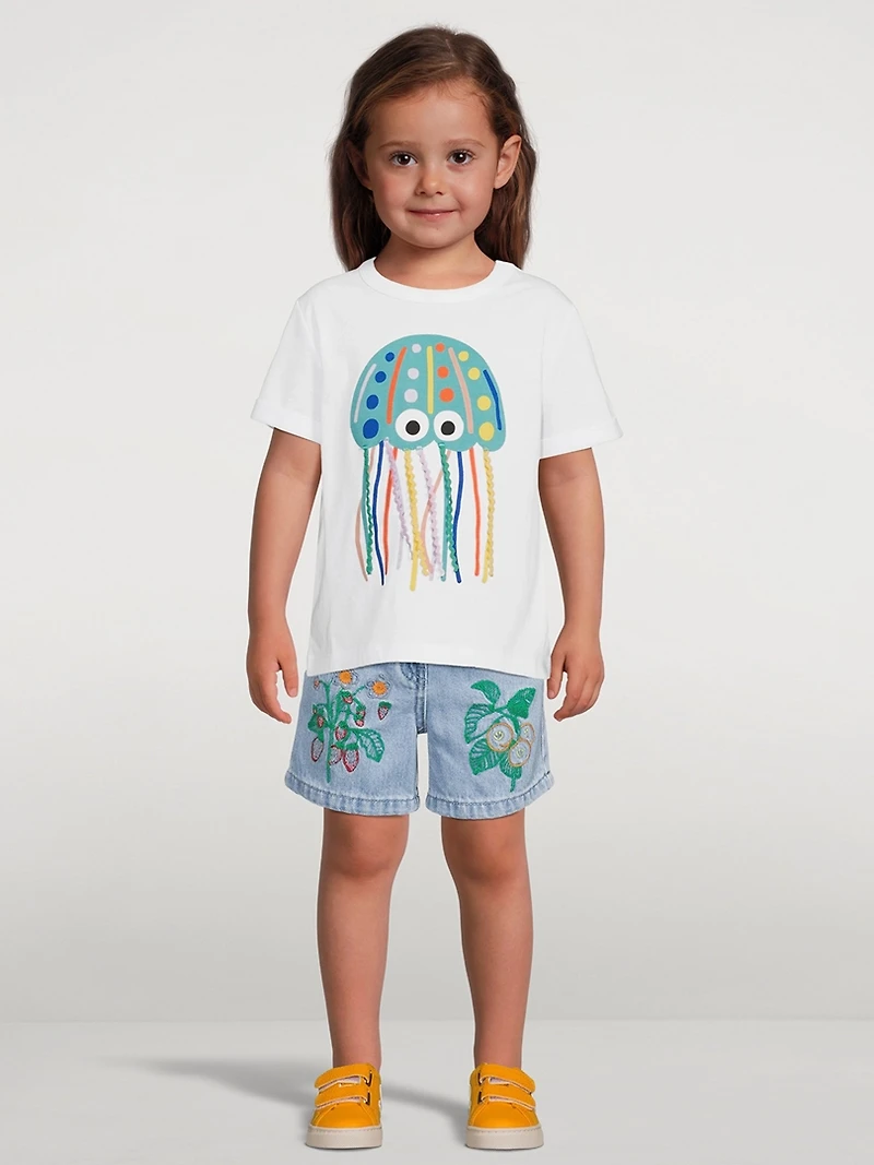 Jellyfish Cotton T-Shirt