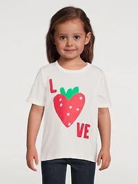 Strawberry Cotton T-Shirt