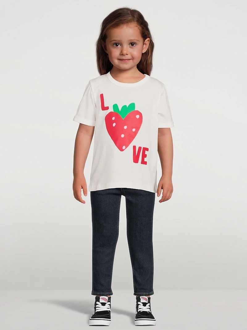 Strawberry Cotton T-Shirt