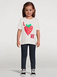 Strawberry Cotton T-Shirt