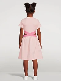 Kids Cotton Cut-Out Dress
