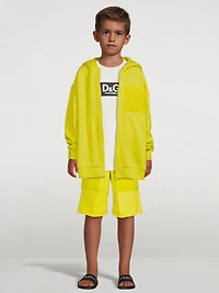 Kids Cotton Zip Hoodie