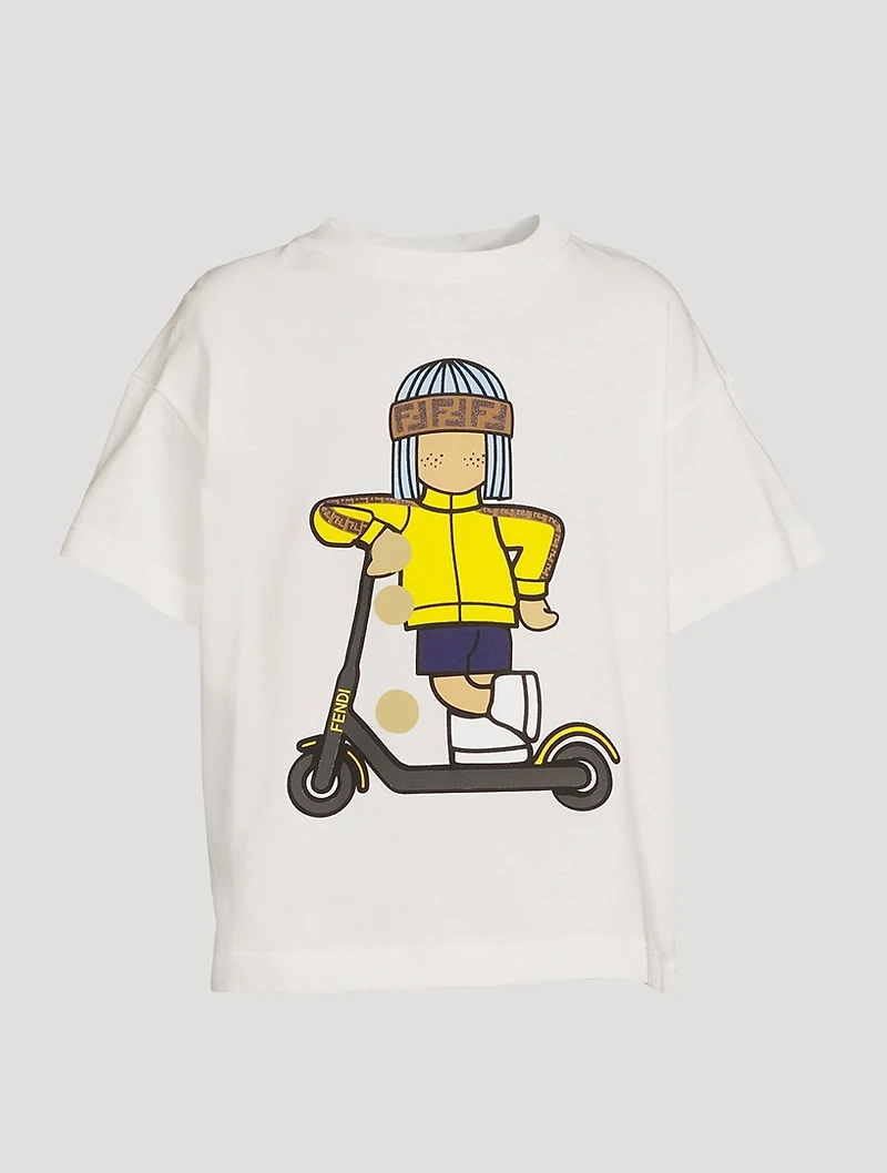 Kids Cotton Graphic T-Shirt