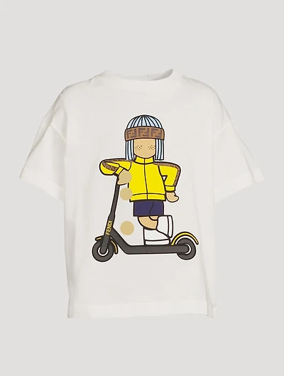 Kids Cotton Graphic T-Shirt