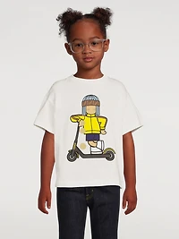 Kids Cotton Graphic T-Shirt