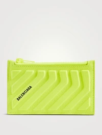 Car Mat Leather Card Case