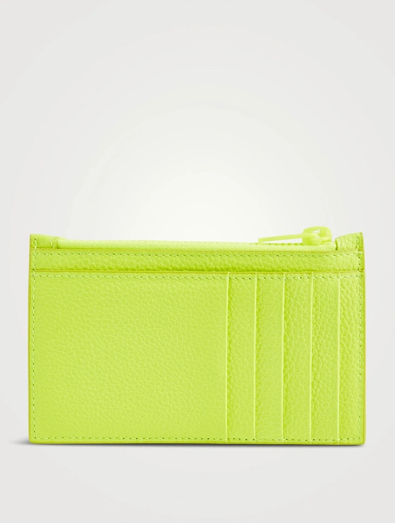 Car Mat Leather Card Case