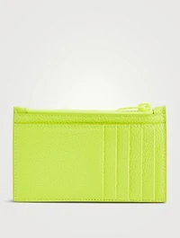 Car Mat Leather Card Case