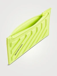 Car Mat Leather Card Case