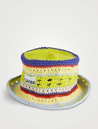 Organic Cotton Crochet Bucket Hat