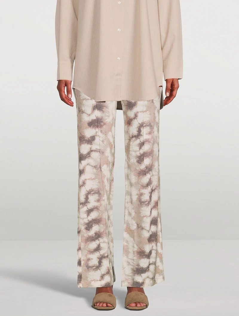 Lolly Trousers Tie-Dye Print