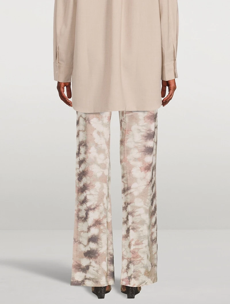 Lolly Trousers Tie-Dye Print
