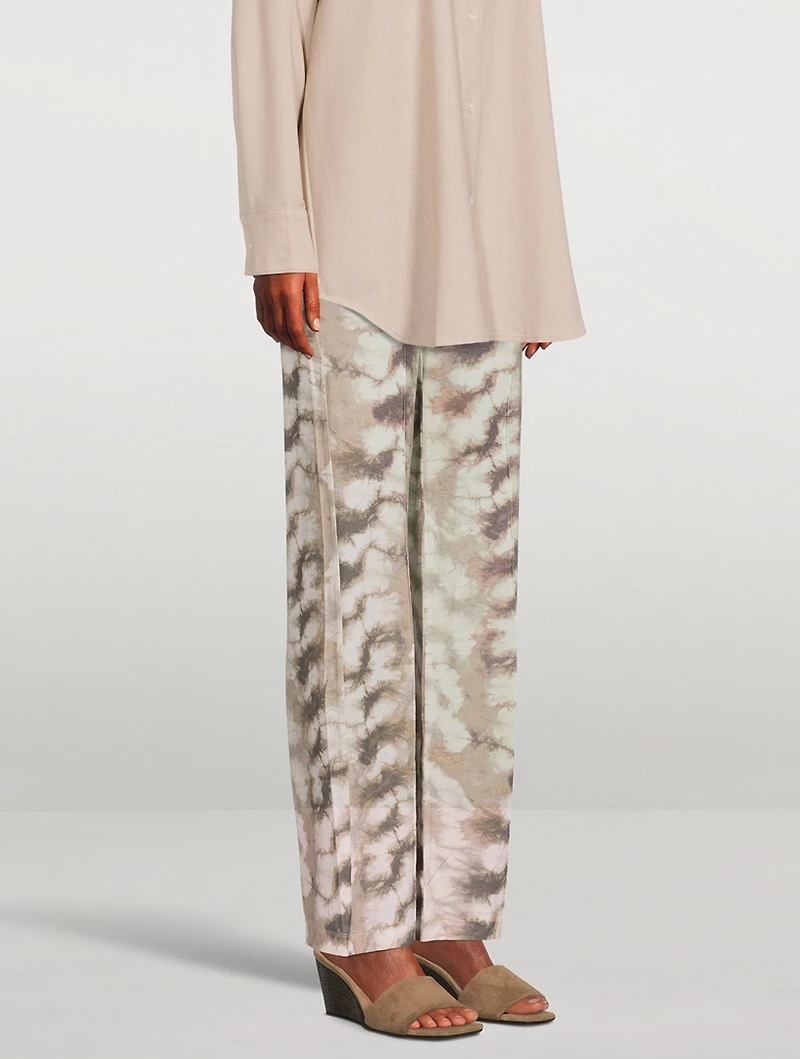 Lolly Trousers Tie-Dye Print