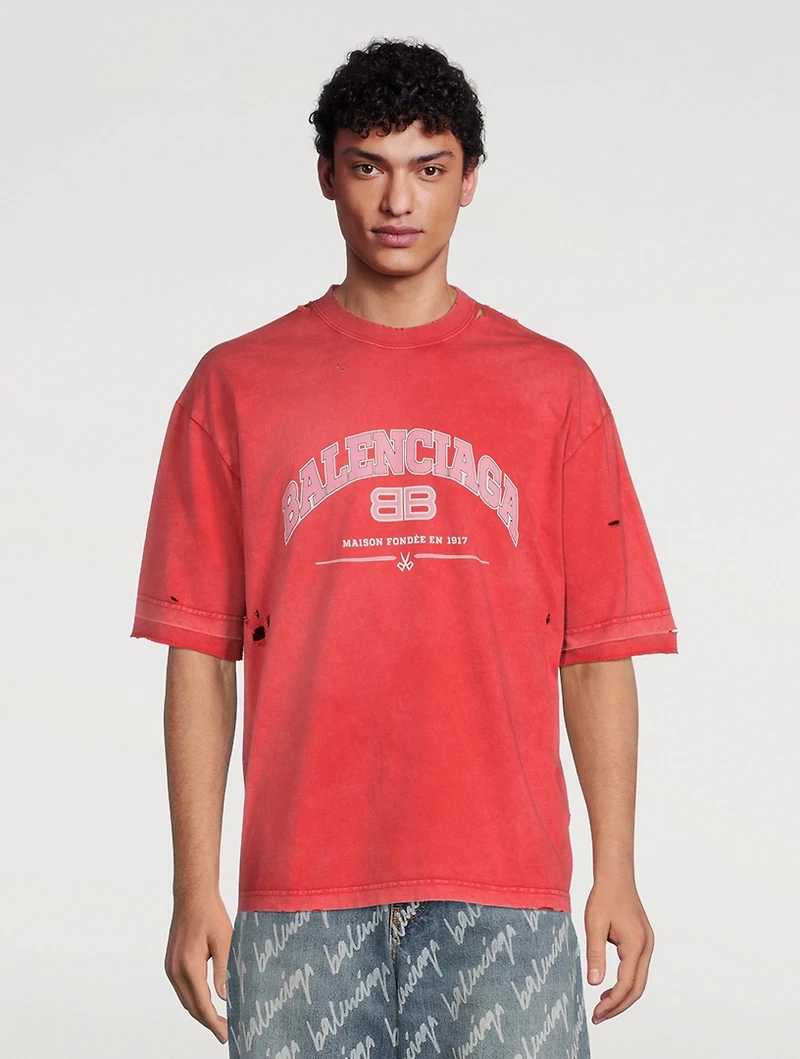 Maison Logo Jersey T-Shirt