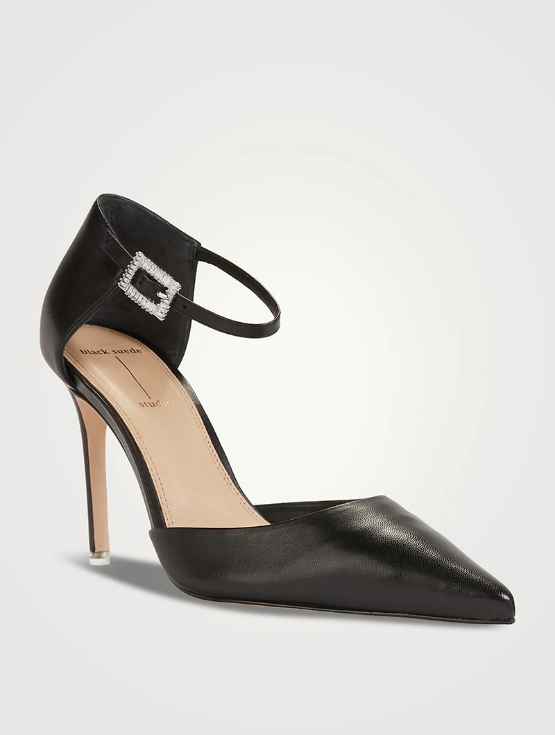 Addison Leather d'Orsay Pumps