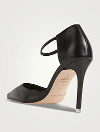 Addison Leather d'Orsay Pumps