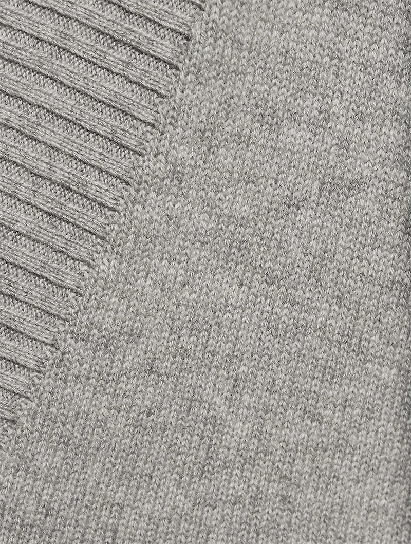 Cashmere V-Neck A-Line Sweater Vest