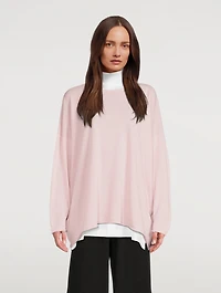 Cashmere A-Line Long Sweater