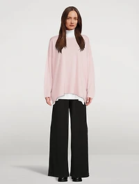 Cashmere A-Line Long Sweater