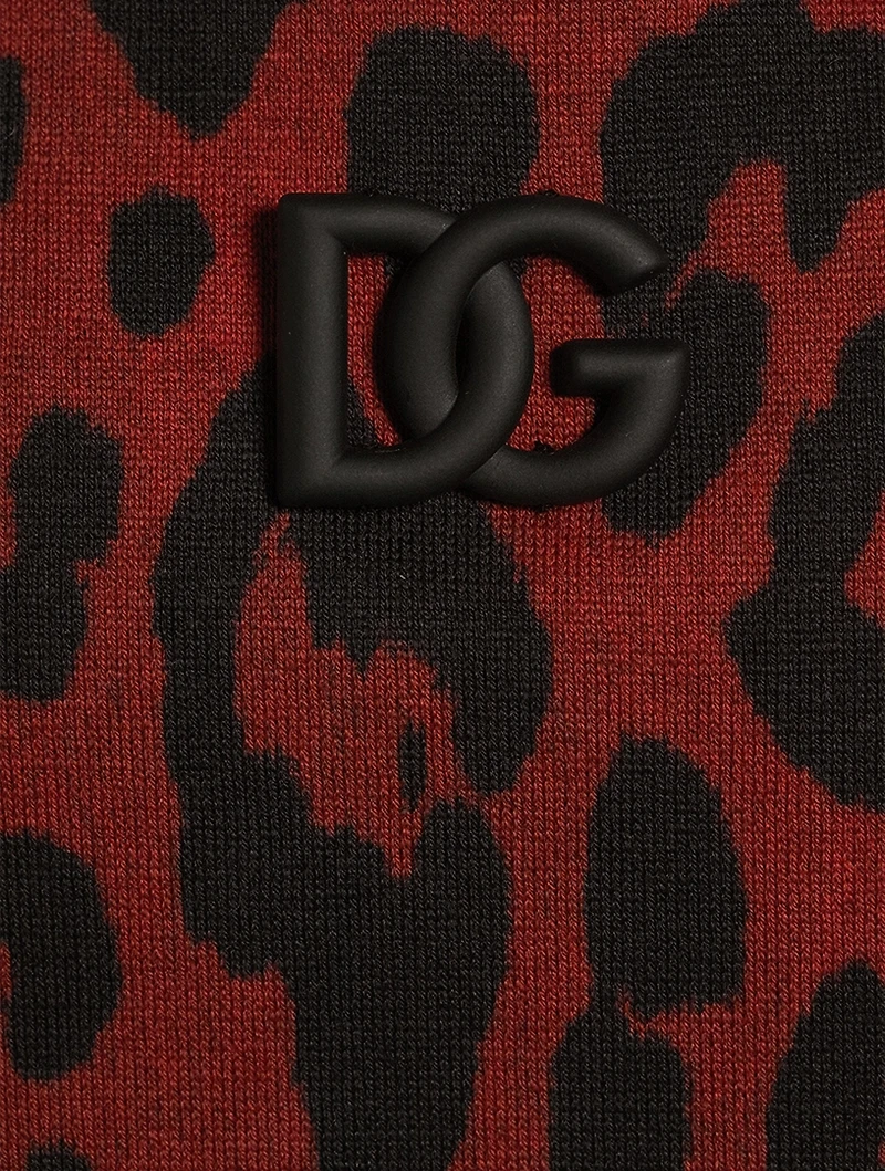 Cotton T-Shirt Animal Print
