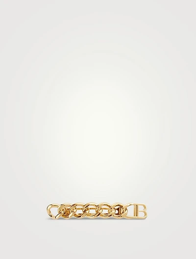 18K Gold-plated Limited Edition Chain Barrette