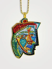 The Hommage A Picasso Necklace With Crystals - Limited Edition