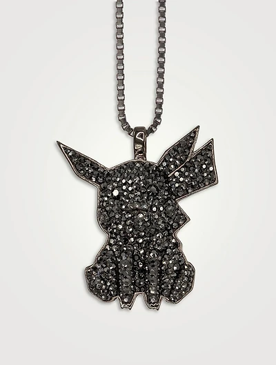 The Chrome One Necklace With Crystals - Limited Edition