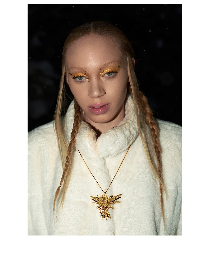 The Thunder Necklace With Crystals - Limited Edition