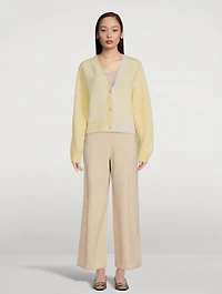 Fisherman Colourblock Cashmere Cardigan