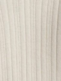 Open-Back Wool And Cashmere Turtleneck